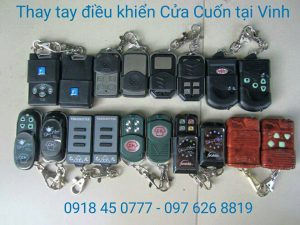 thay tay điền khiển cửa cuốn ở vinh nghệ an