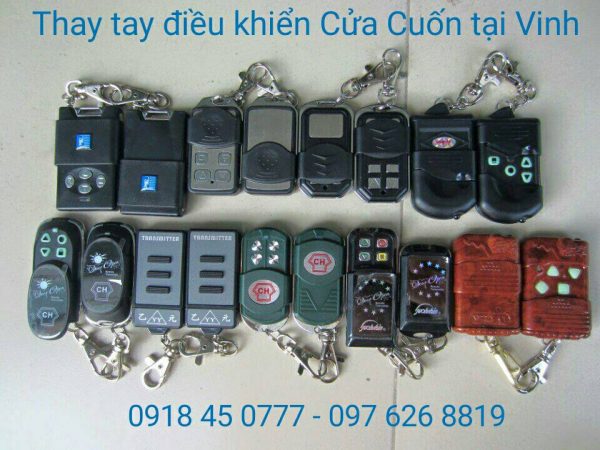 tay điền khiển cửa cuốn ở vinh nghệ an